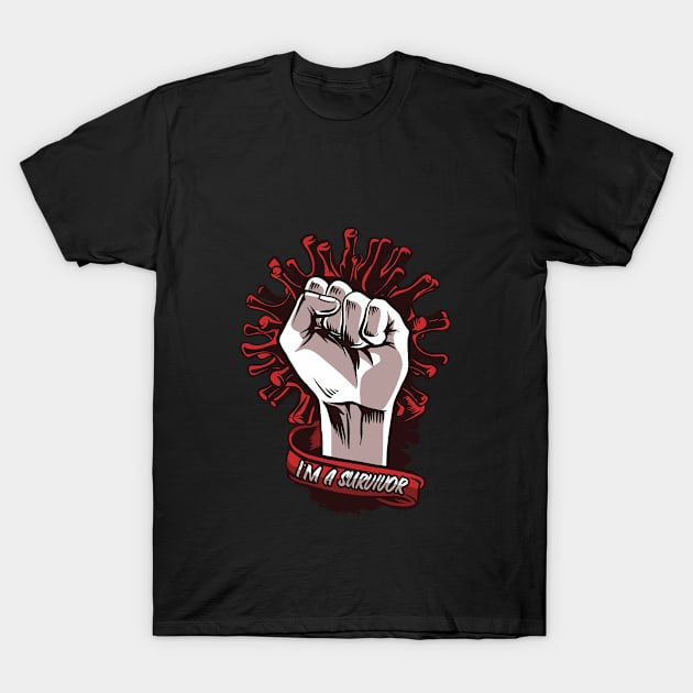 I'M A SURVIVOR T-Shirt by GoshaDron